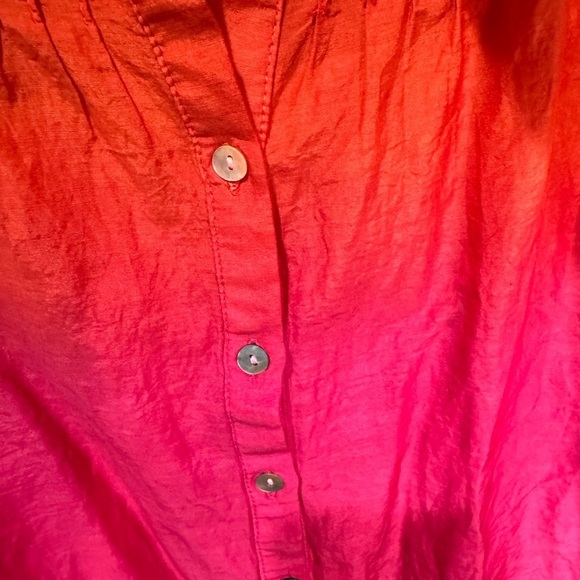 Soft Surroundings Tequila‎ Sunset Ombre Top Sz XSP - Picture 4 of 8